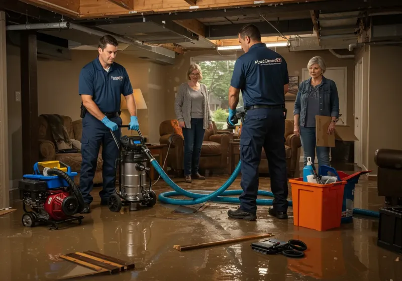 Basement Water Extraction and Removal Techniques process in Winchester, TN